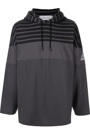 MARTINE ROSE Stripe detail hoodie