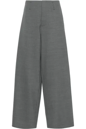 Serafini Wide-leg tailored trousers