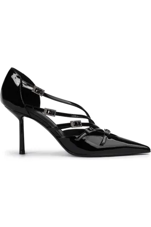 LE SILLA Scarlet 100mm leather pumps