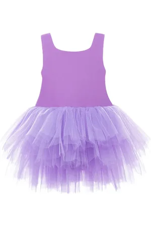 Mimi Tutu Square-neck sleeveless tutu dress