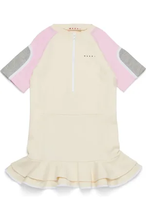 Marni Ruffle-hem dress