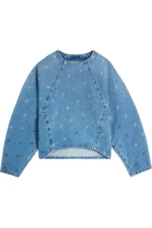 Axel Arigato Daisy Script A denim top