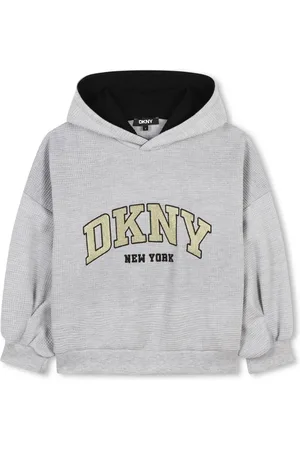DKNY Logo-embroidered hoodie