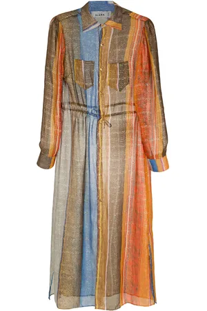 AMIR SLAMA Silk shirt dress