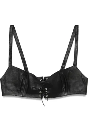 Ludovic De Saint Sernin Easy Cleavage crop top