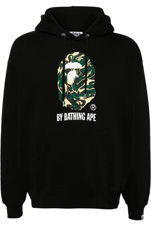 A Bathing Ape Logo print hoodie