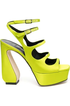 SI ROSSI 140mm platform leather sandals