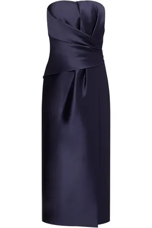 Alberta Ferretti Ruched midi dress