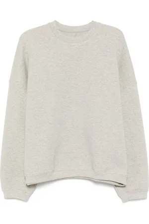 CROQUIS Loose cotton collarless hoodie