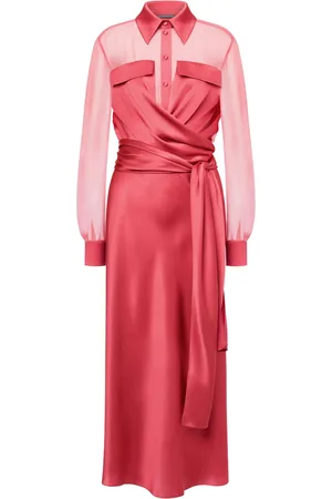 Alberta Ferretti Draped shirt dress