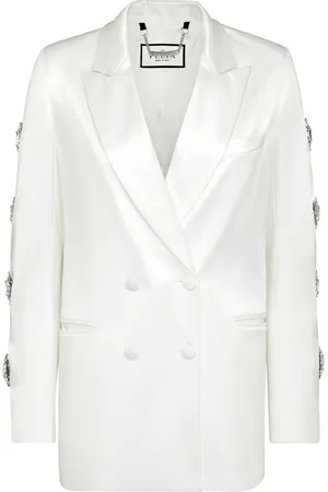 Philipp Plein Double-breasted cut-out blazer