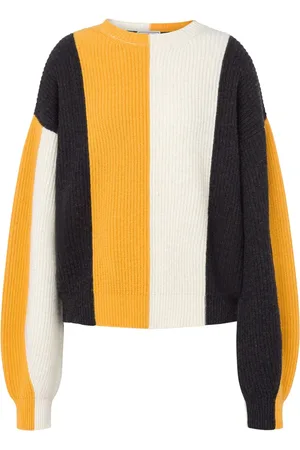 Moschino Striped ribbed jumper