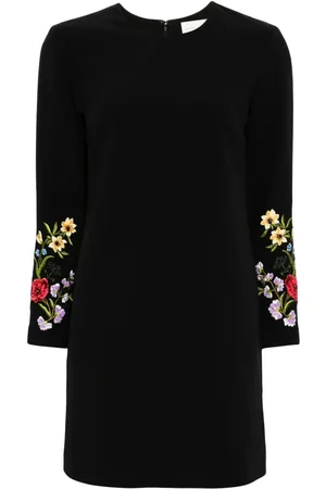 Sachin & Babi Lily floral-embroidered minidress