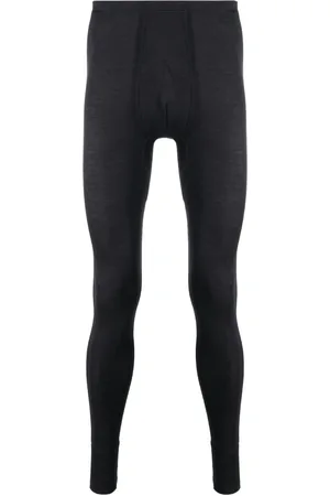 Hanro Merino-blend panelled leggings