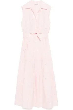 Sandro Crystal-embellished midi dress