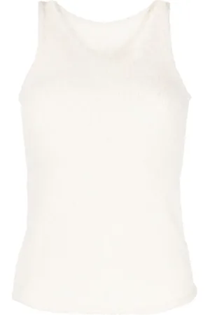 Low Classic Sleeveless fleece knitted top