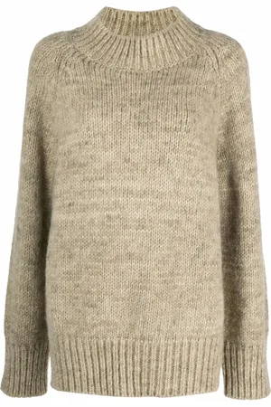 Maison Margiela Roll-neck rib-trimmed jumper