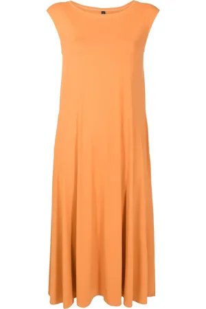 Lygia & Nanny Tie round-neck midi dress
