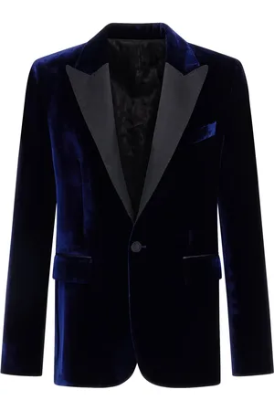 Roberto Cavalli Velvet slim fit blazer
