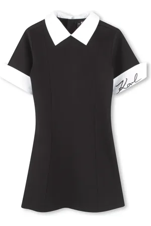 Karl Lagerfeld Logo-embroidered dress