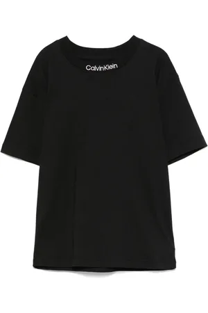 Calvin Klein Logo-embroidered T-shirt