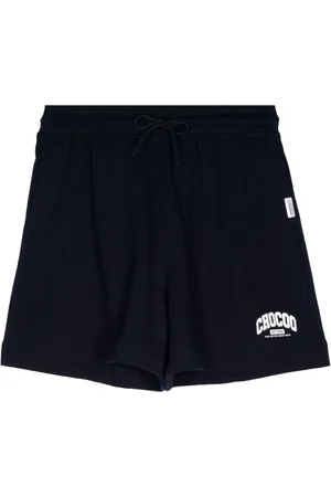 Chocoolate Logo-printed drawstring shorts