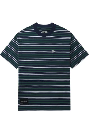 Izzue Striped cotton T-shirt