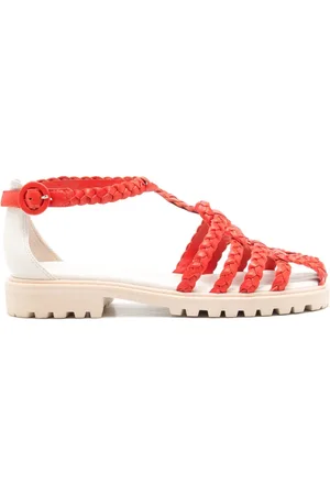Sarah Chofakian Flanner caged sandals
