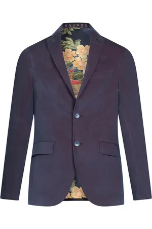 Etro Single-breasted velvet blazer