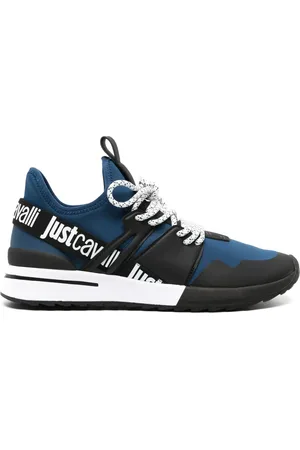 Roberto Cavalli Mesh chunky sneakers