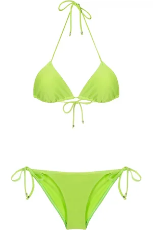 AMIR SLAMA Self-tie triangle bikini