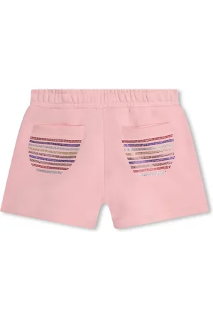Sonia Rykiel Enfant Rhinestone-embellished cotton shorts