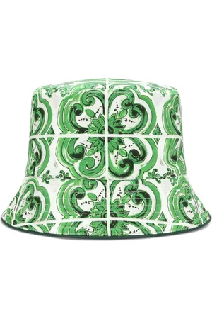 Dolce & Gabbana Majolica cotton bucket hat