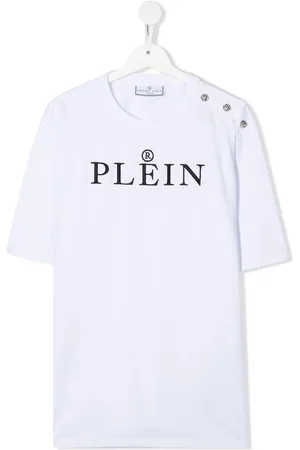 Philipp Plein Shoulder-button chest-logo T-shirt