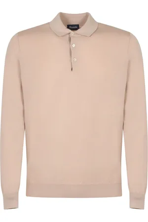 DRUMOHR Fine-knit polo shirt