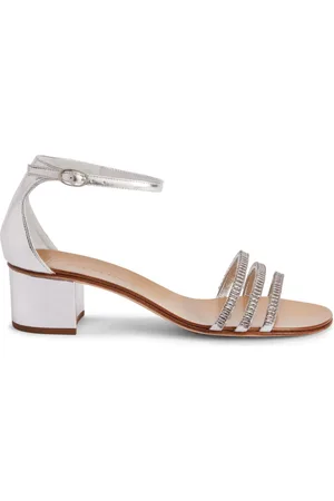 Giuseppe Zanotti Martha 40mm metallic-effect sandals