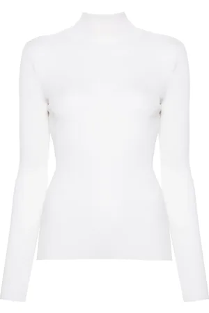 Maje Roll-neck wool-silk sweater