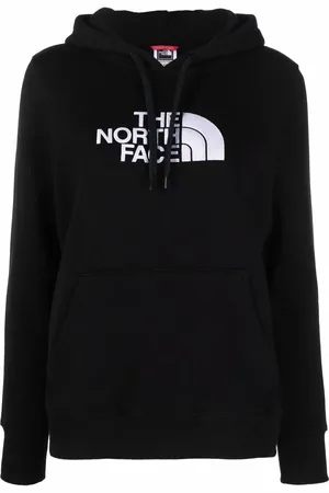 The North Face Embroidered-logo drawstring hoodie
