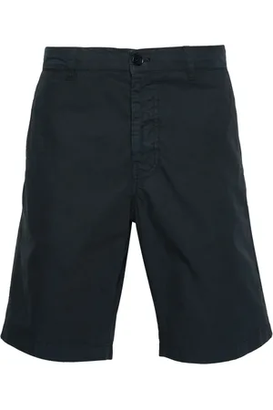 Aspesi Pressed-crease cotton shorts