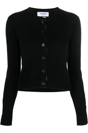 Thom Browne Cashmere crew neck cardigan