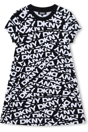 DKNY Logo-print short-sleeve dress