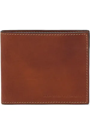 Brunello Cucinelli Core bi-fold leather wallet