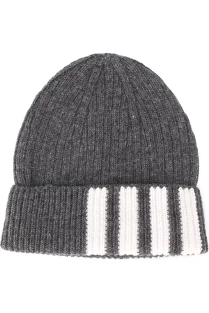 Thom Browne 4-Bar knitted beanie