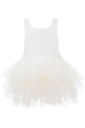 Mimi Tutu Square-neck sleeveless tutu dress