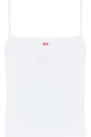 Diesel T-Hop-D logo-appliqu?? tank top