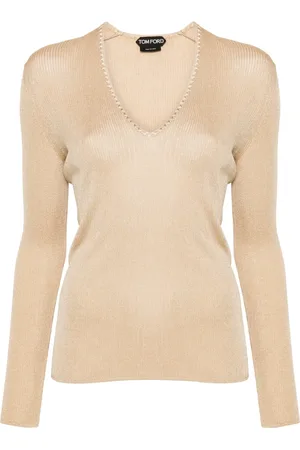 Tom Ford Ribbed V-neck jumper