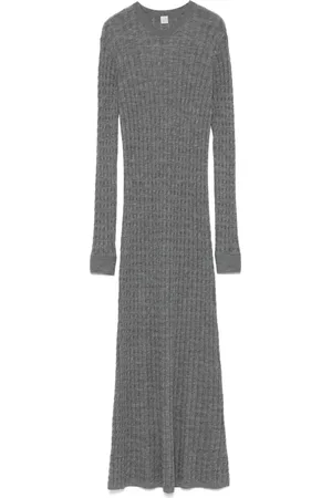 Totême Cable-knit maxi dress