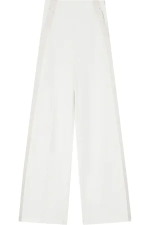 Pinko Side-band wide-leg trousers