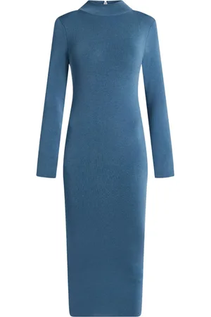 Michael Kors Mock-neck midi dress