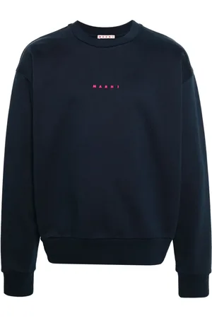 Marni Logo-print cotton sweatshirt
